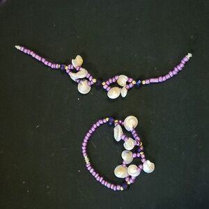 Two shell bracelets